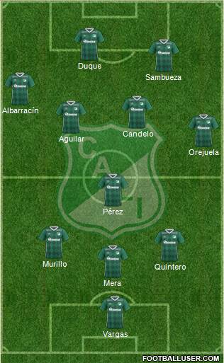 AC Deportivo Cali Formation 2017