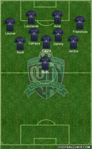 Dinamo Tbilisi Formation 2017