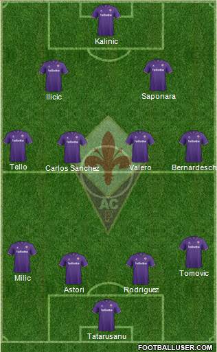 Fiorentina Formation 2017