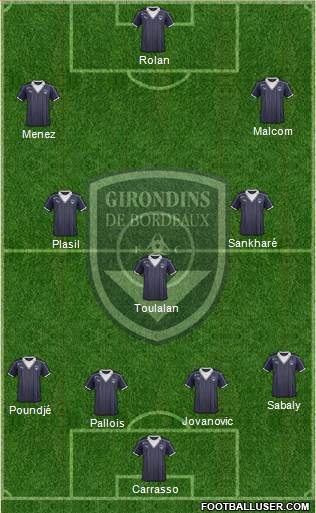 FC Girondins de Bordeaux Formation 2017