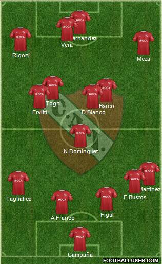 Independiente Formation 2017