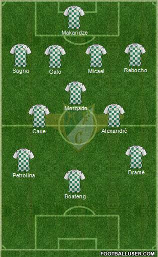 Moreirense Futebol Clube Formation 2017