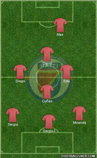 Haiti football formation