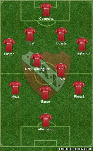 Independiente Formation 2017