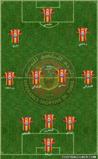 Espérance Sportive de Tunis Formation 2017