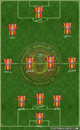 Espérance Sportive de Tunis football formation