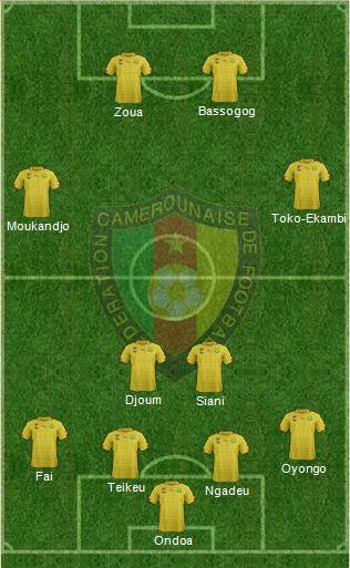 Cameroon Formation 2017