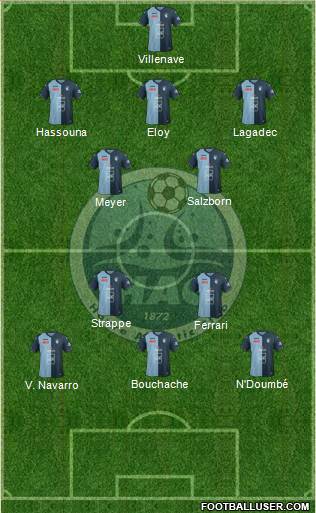 Havre Athletic Club Formation 2017