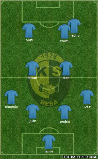 KS Besa Kavajë Formation 2017