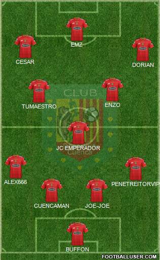 CS Deportivo Cuenca Formation 2017