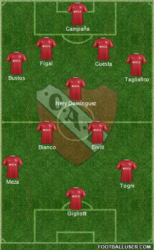 Independiente Formation 2017