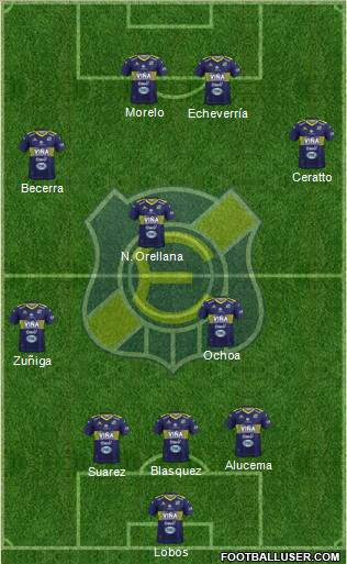 CD Everton de Viña del Mar S.A.D.P. Formation 2017
