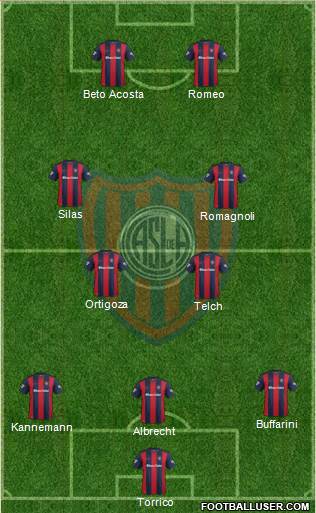 San Lorenzo de Almagro Formation 2017