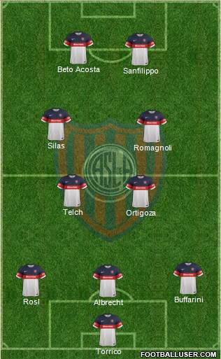 San Lorenzo de Almagro Formation 2017