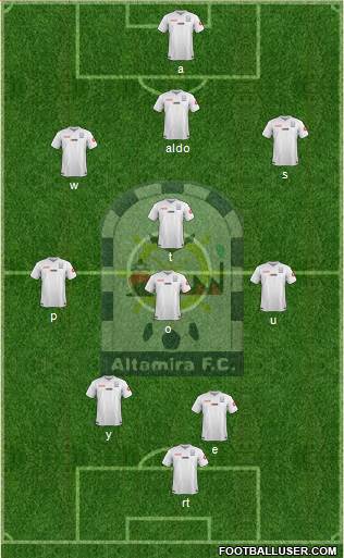 Club Altamira F.C. Formation 2017