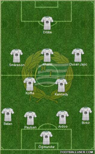 Hammarby IF football formation