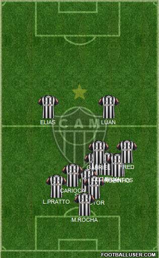C Atlético Mineiro Formation 2017
