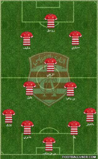 Club Africain Tunis Formation 2017
