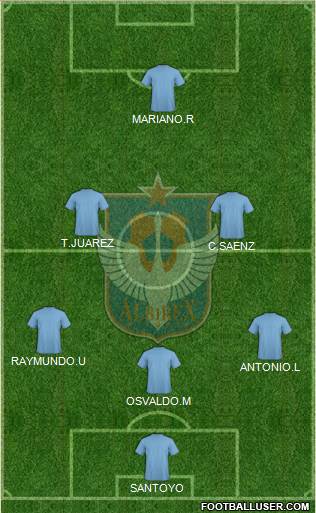 Albirex Niigata Formation 2017