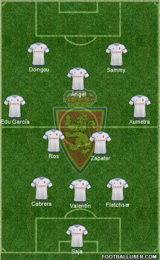 R. Zaragoza S.A.D. Formation 2017