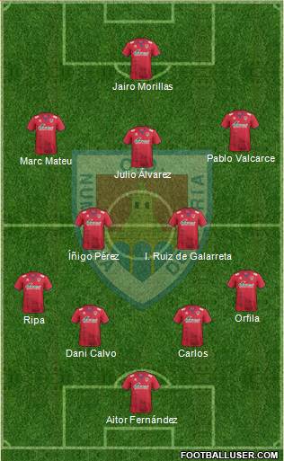 C.D. Numancia S.A.D. Formation 2017