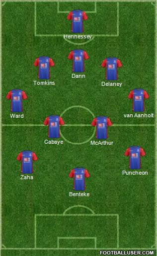 Crystal Palace Formation 2017
