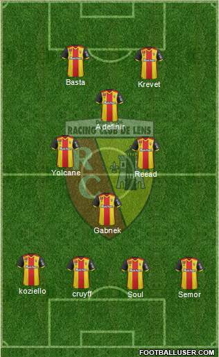 Racing Club de Lens Formation 2017