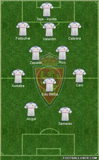 R. Zaragoza S.A.D. Formation 2017