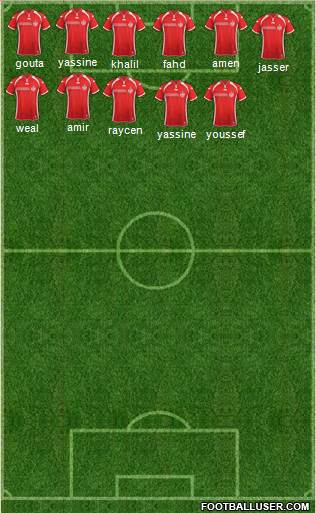Tunisia Formation 2017