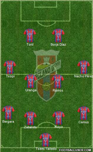 Yeclano Deportivo Formation 2017