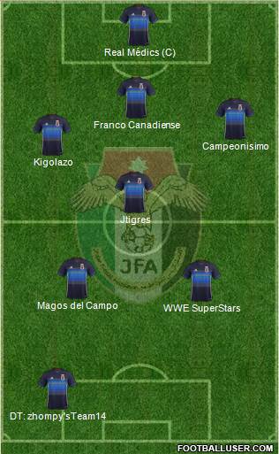 Japan Formation 2017