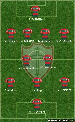 A Portuguesa D Formation 2017