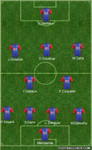 Crystal Palace Formation 2017