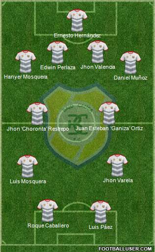 CD Itagüí Ditaires Formation 2017