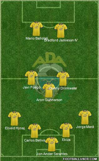 A.D. Alcorcón Formation 2017