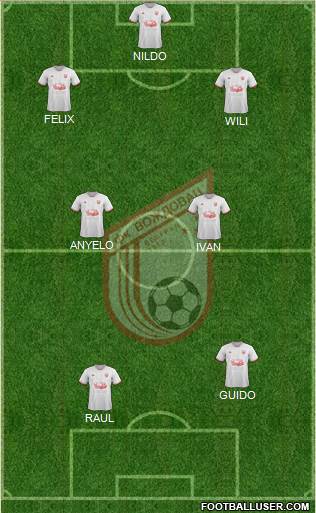 FK Vozdovac Beograd Formation 2017