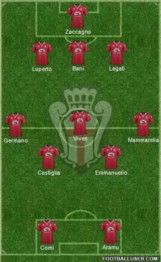 Pro Vercelli Formation 2017