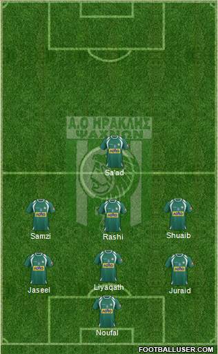 AO Iraklis Psachnon Formation 2017