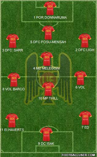 CD Unión Española S.A.D.P. Formation 2017