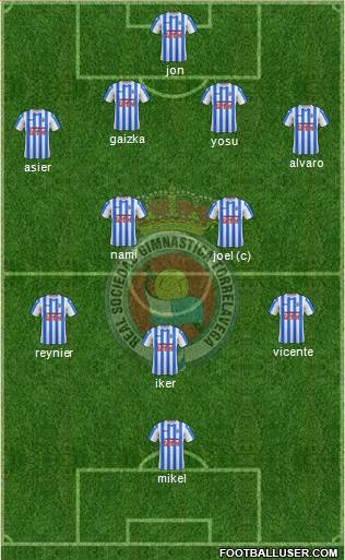 Gimnástica Torrelavega Formation 2017