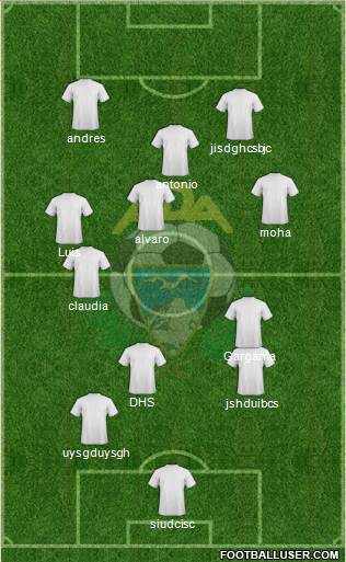 A.D. Alcorcón Formation 2017