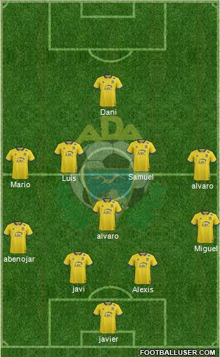 A.D. Alcorcón Formation 2017