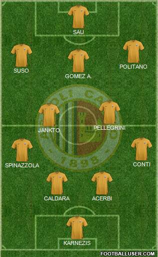 Ascoli football formation