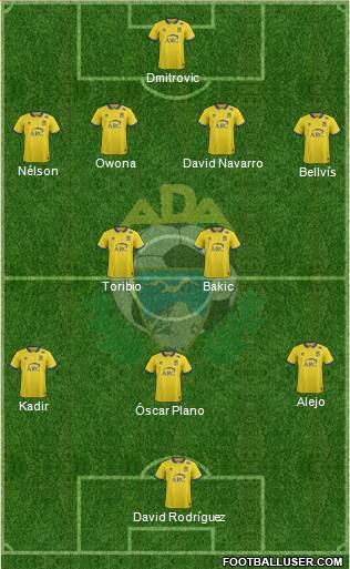 A.D. Alcorcón Formation 2017