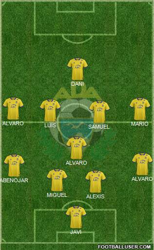 A.D. Alcorcón Formation 2017