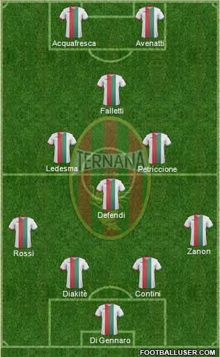 Ternana Formation 2017