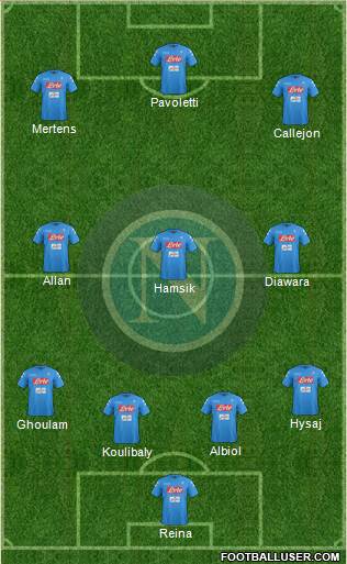 Napoli Formation 2017