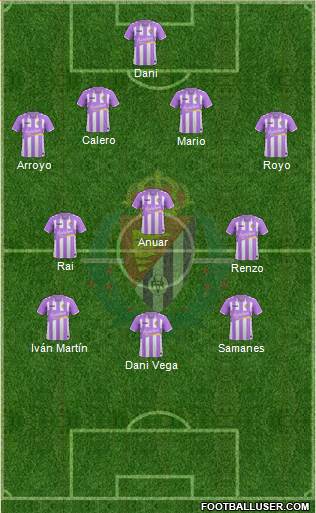 R. Valladolid C.F., S.A.D. Formation 2017