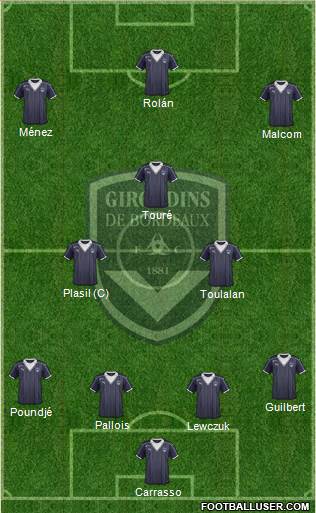 FC Girondins de Bordeaux Formation 2017
