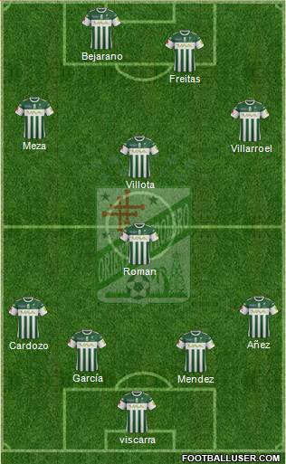 C Oriente Petrolero Formation 2017